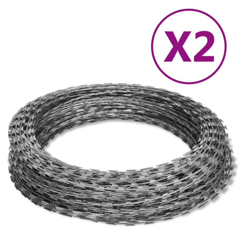 304 stainless steel blade rust-proof barbed wire-4