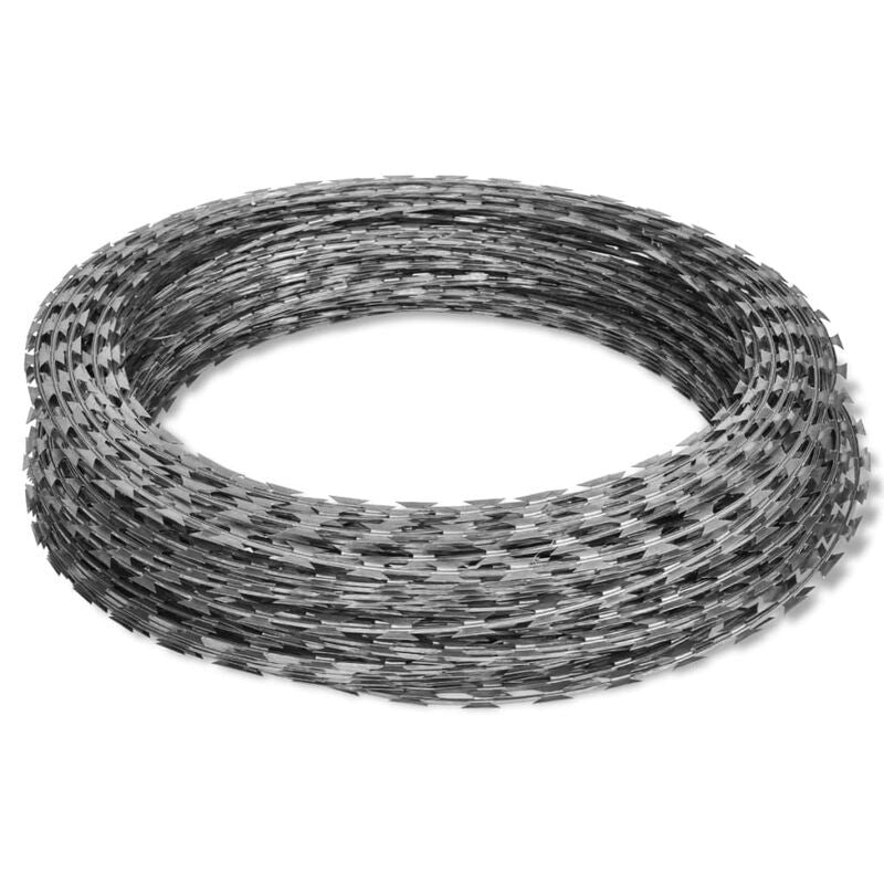 304 stainless steel blade rust-proof barbed wire-5