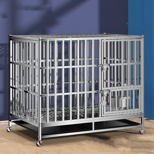 Heavy Duty Stainless Steel Dog Kennel Crate-0