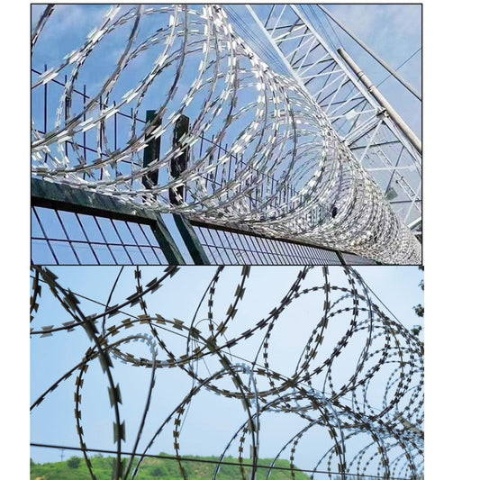 304 stainless steel blade rust-proof barbed wire-0