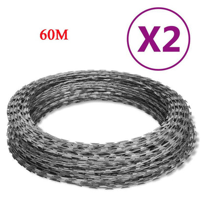 304 stainless steel blade rust-proof barbed wire-6